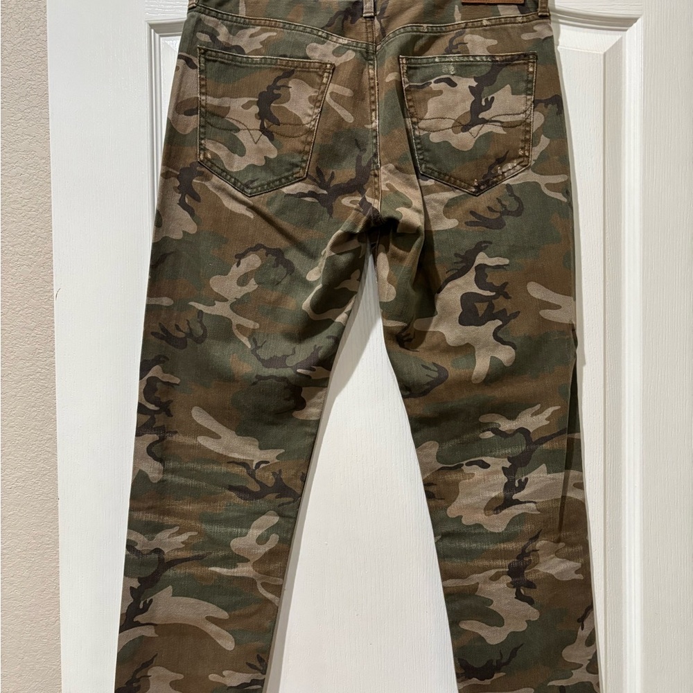 Polo by Ralph Lauren Camouflage Women Jeans with slight distressing on pockets - Picture 3 of 4